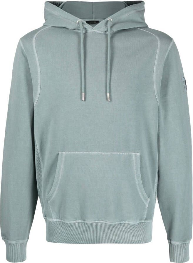 Belstaff Hoodie met trekkoord Blauw
