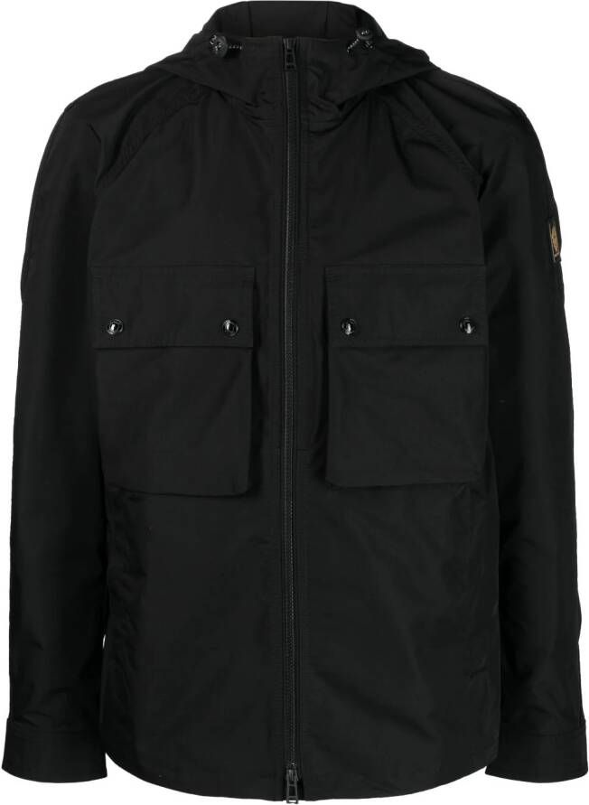 Belstaff Jack met capuchon Zwart