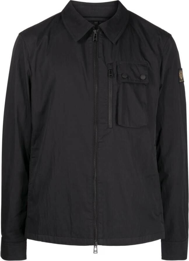 Belstaff Jack met rits Zwart