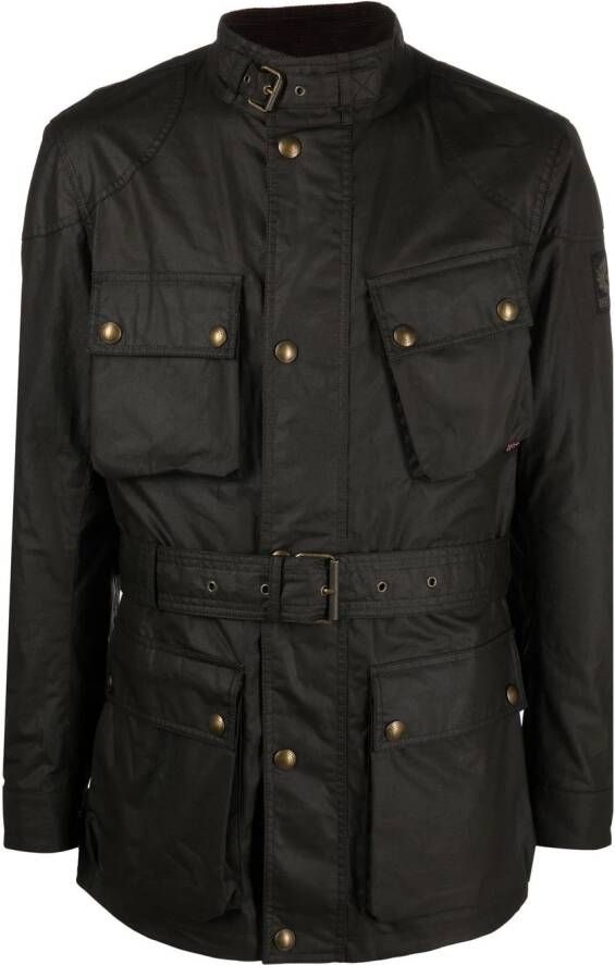 Belstaff Katoenen jack Groen