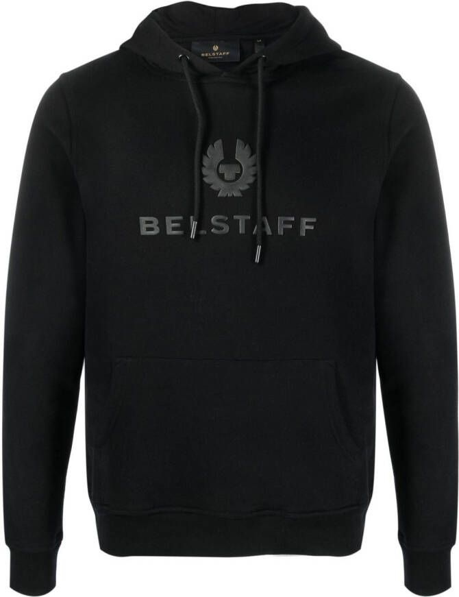 Belstaff Hoodie met logoprint Zwart