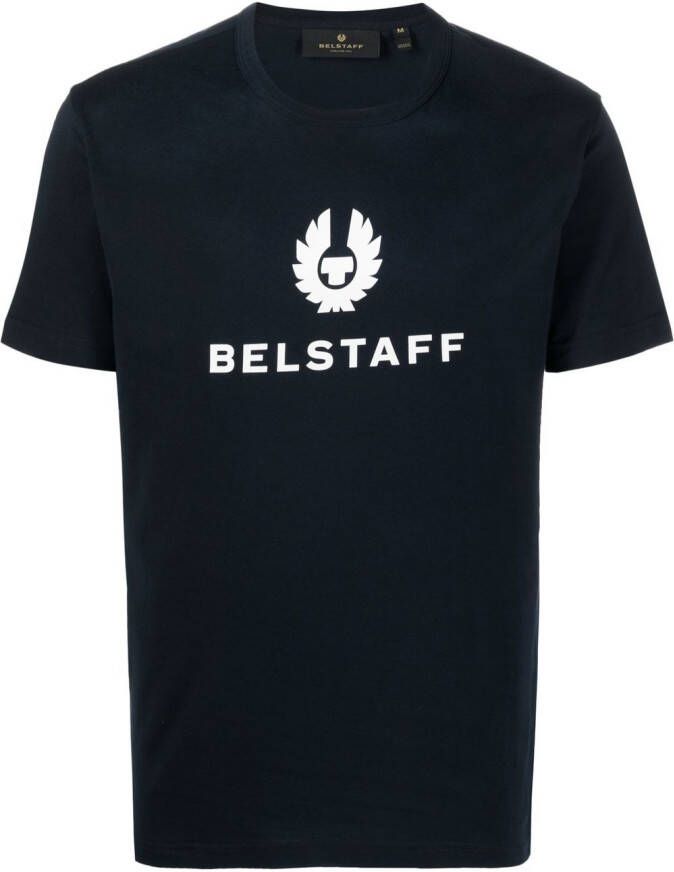 Belstaff T-shirt met logoprint Blauw