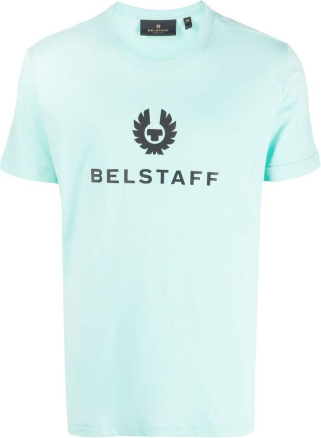 Belstaff T-shirt met logoprint Groen