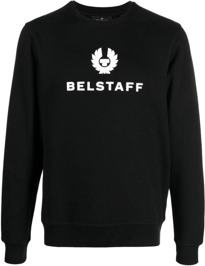 Belstaff Sweater met logoprint Zwart