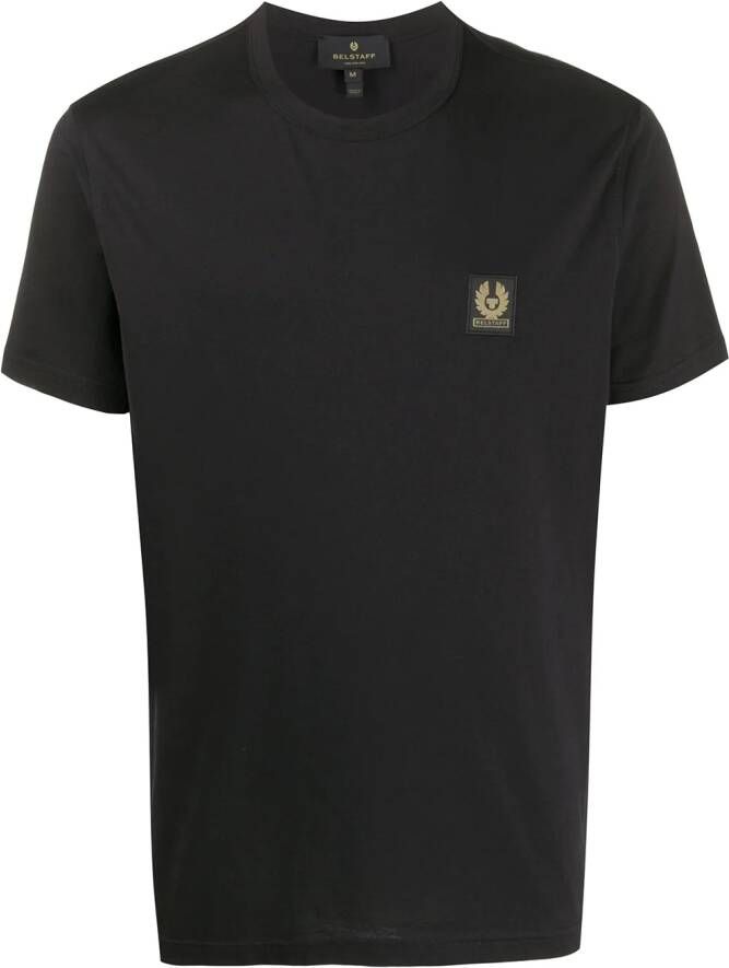 Belstaff T-shirt met logopatch Zwart