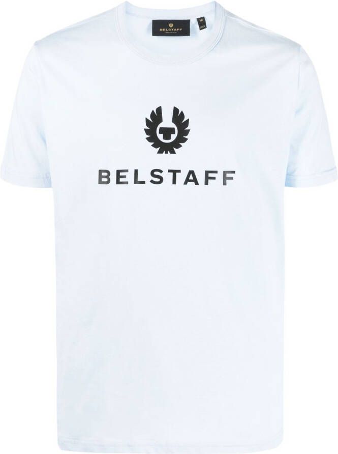 Belstaff T-shirt met logoprint Blauw