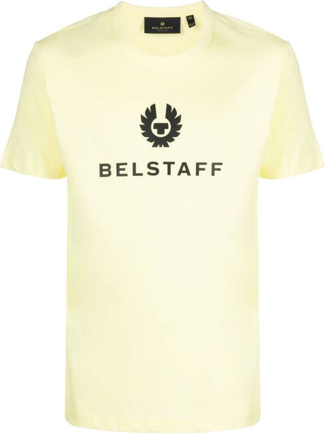 Belstaff T-shirt met logoprint Geel