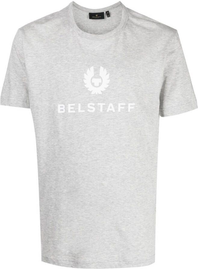 Belstaff T-shirt met logoprint Grijs