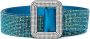 Benedetta Bruzziches Riem verfraaid met kristallen Blauw - Thumbnail 1