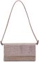 Benedetta Bruzziches Vittissima crystal-embellished shoulder bag Roze - Thumbnail 1
