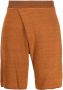Bianca Saunders Knielange shorts Oranje - Thumbnail 1