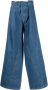 Bianca Saunders Ruimvallende jeans Blauw - Thumbnail 1
