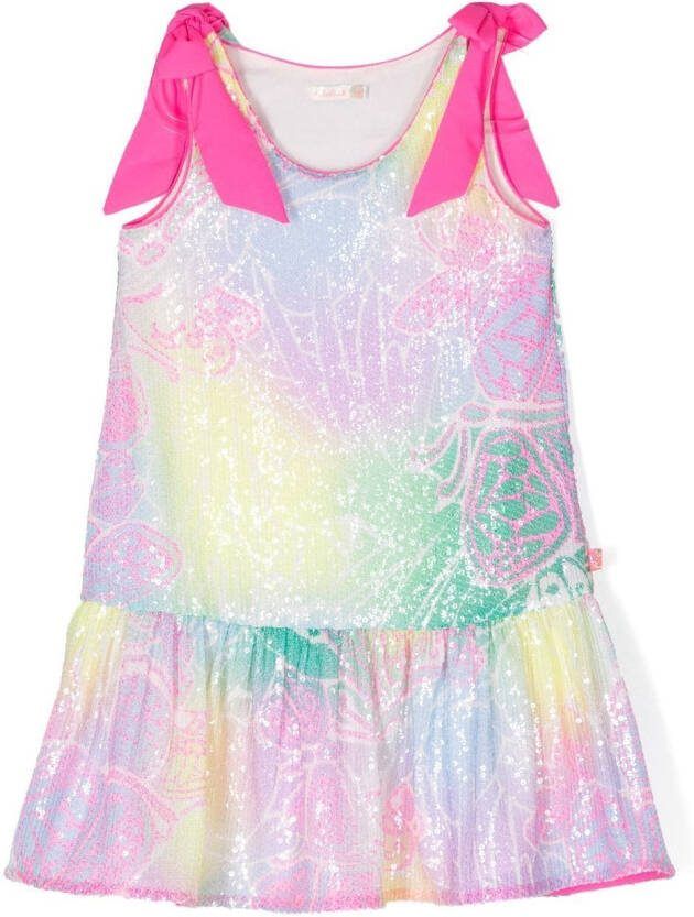 Billieblush Jurk met pailletten Roze
