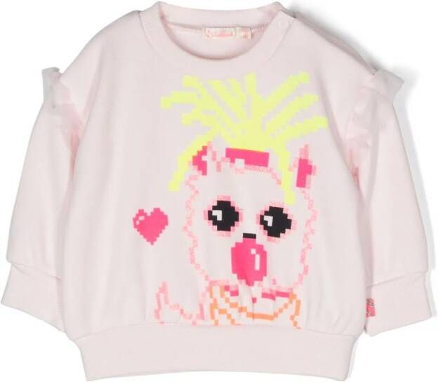 Billieblush Sweater met print Roze