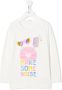 Billieblush T-shirt met grafische print Wit - Thumbnail 1
