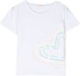 Billieblush T-shirt verfraaid met pailletten Wit - Thumbnail 1