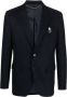 Billionaire Blazer met borstzak Zwart - Thumbnail 1