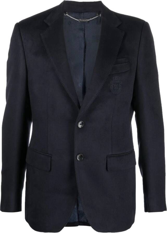 Billionaire Blazer met enkele rij knopen Blauw