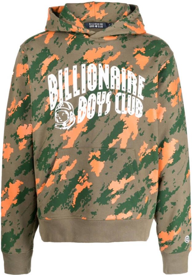 Billionaire Boys Club Hoodie met camouflageprint Groen