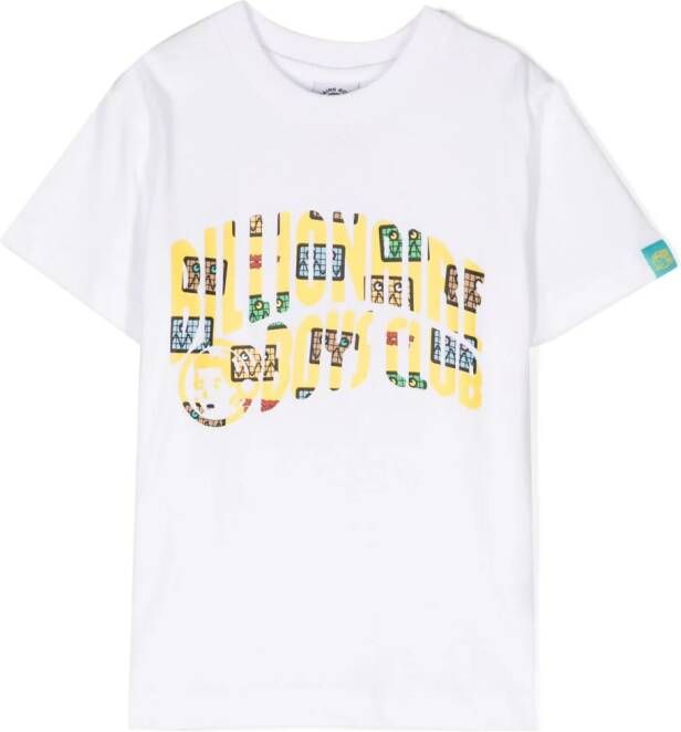 Billionaire Boys Club Kids T-shirt met logoprint Wit