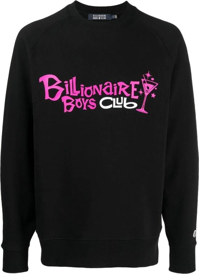 Billionaire Boys Club Sweater met logo Zwart