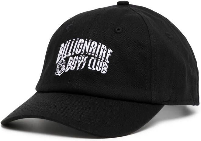 Billionaire Boys Club Honkbalpet met geborduurd logo Zwart