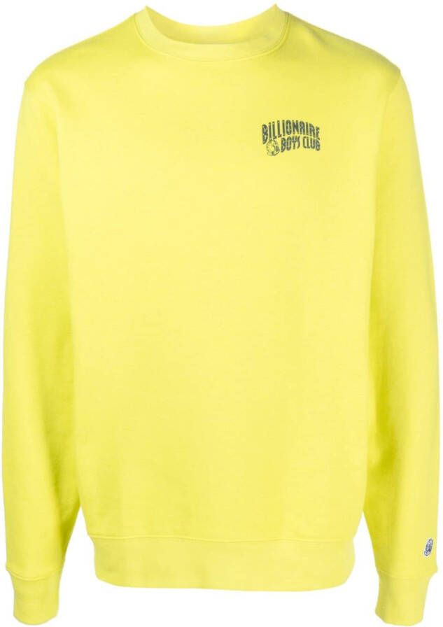 Billionaire Boys Club Sweater met logoprint Geel