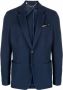 Billionaire Colbert met enkele rij knopen Blauw - Thumbnail 1