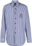 Billionaire Gestreepte blouse Blauw - Thumbnail 1