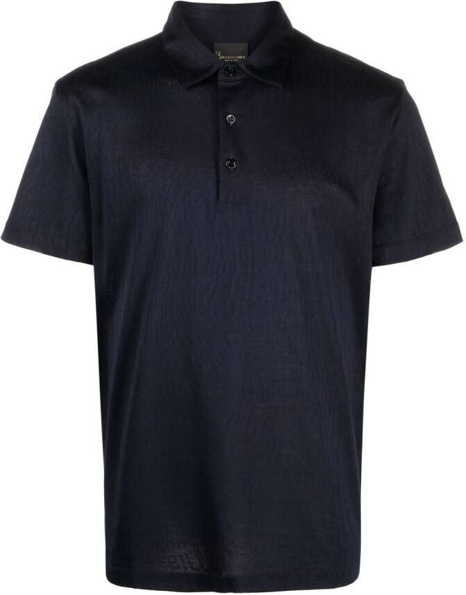 Billionaire Effen poloshirt Blauw