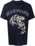 Billionaire T-shirt met grafische print Blauw - Thumbnail 1