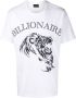 Billionaire T-shirt met grafische print Wit - Thumbnail 1