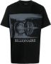 Billionaire T-shirt met grafische print Zwart - Thumbnail 1
