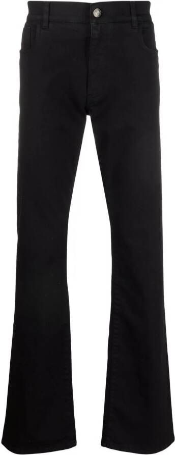 Billionaire Jeans met contrasterende afwerking Zwart