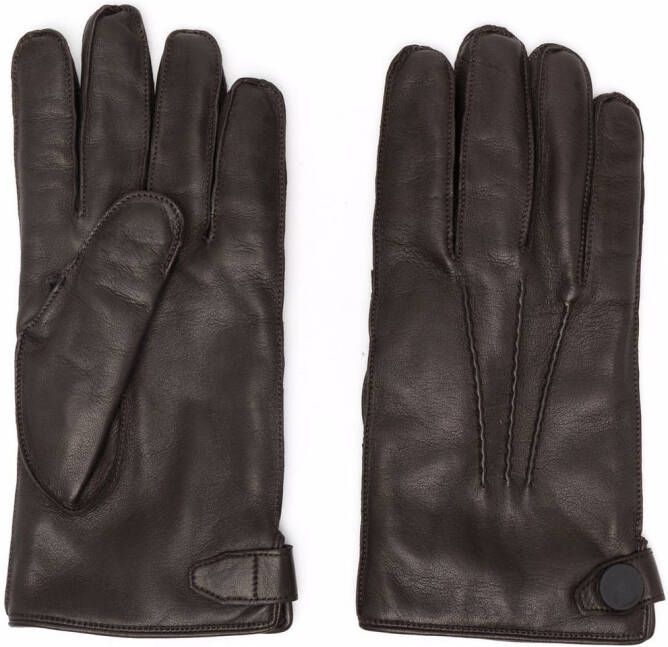 Billionaire Leren handschoenen Bruin