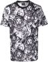 Billionaire T-shirt met leeuwprint Wit - Thumbnail 1