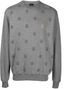 Billionaire Sweater met logoprint Grijs