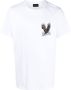 Billionaire T-shirt met logoprint Wit - Thumbnail 1