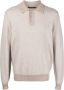 Billionaire Poloshirt met lange mouwen Beige - Thumbnail 1