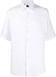 Billionaire Overhemd met korte mouwen Wit