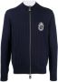 Billionaire Ribgebreide pullover Blauw - Thumbnail 1