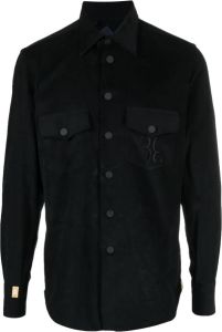Billionaire Button-up overhemd Zwart