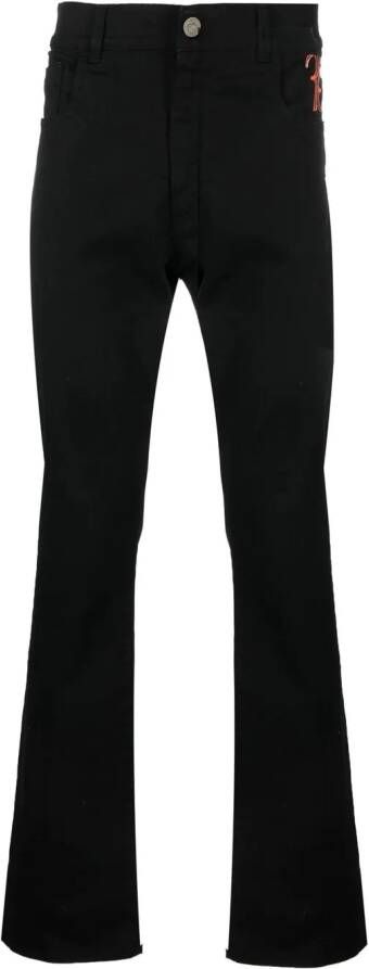 Billionaire Slim-fit jeans Zwart