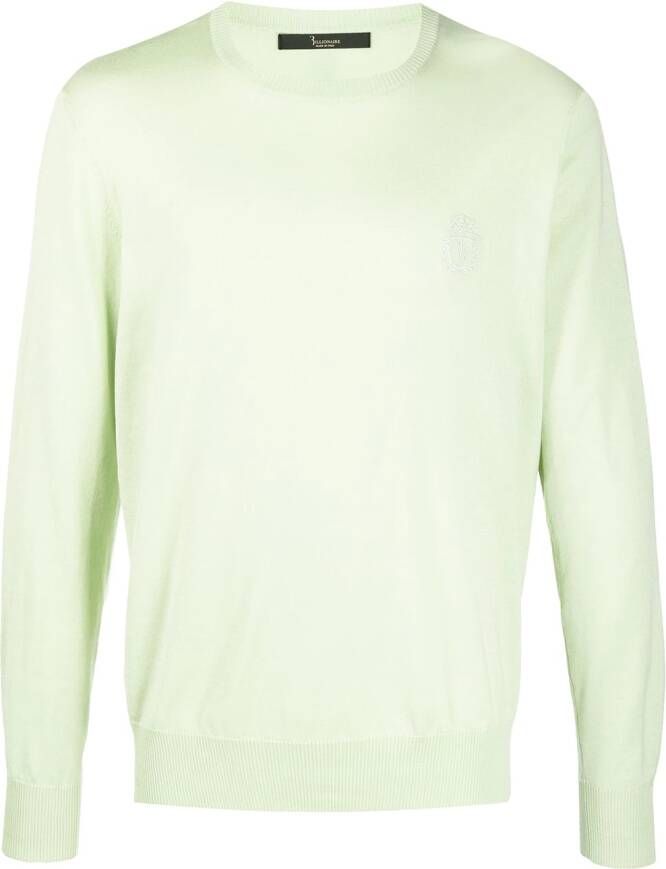 Billionaire Sweater met borduurwerk Groen