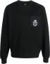 Billionaire Sweater met logo Zwart - Thumbnail 1