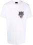 Billionaire T-shirt met borduurwerk Wit - Thumbnail 1