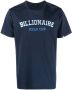 Billionaire T-shirt met logoprint Blauw - Thumbnail 1