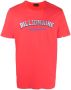 Billionaire T-shirt met logoprint Rood - Thumbnail 1