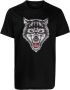 Billionaire T-shirt met wolfprint Zwart - Thumbnail 1