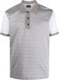 Billionaire Tweekleurig poloshirt Grijs - Thumbnail 1